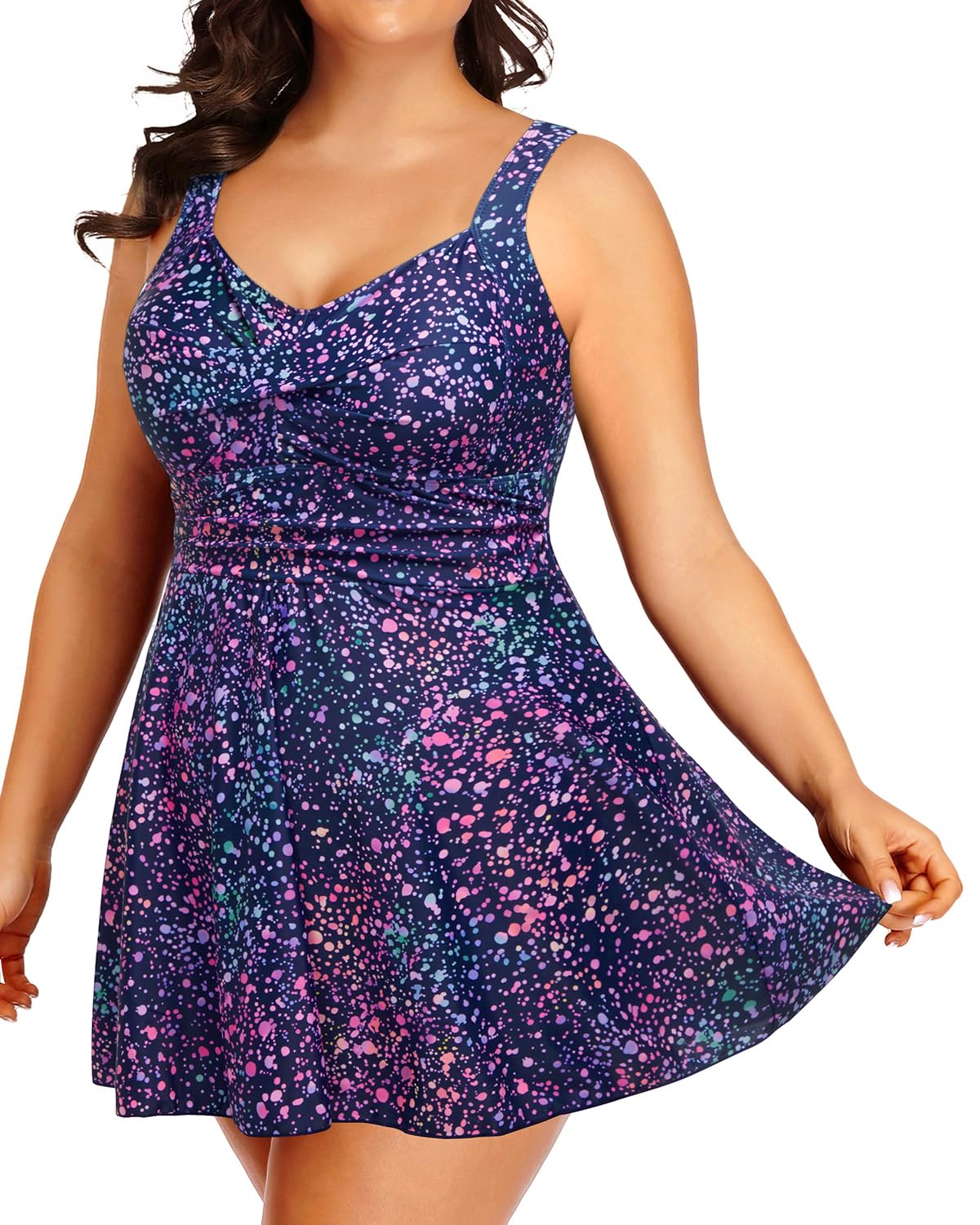 Tempt Me Plus Size Swim Dress