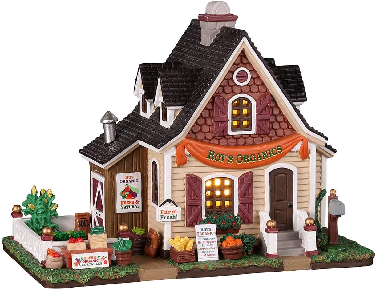 Lemax Christmas Village Collection Roy's Organics #25914