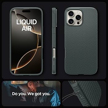 Amazon.com: Spigen Liquid Air Designed for iPhone 16 Pro Case [NOT