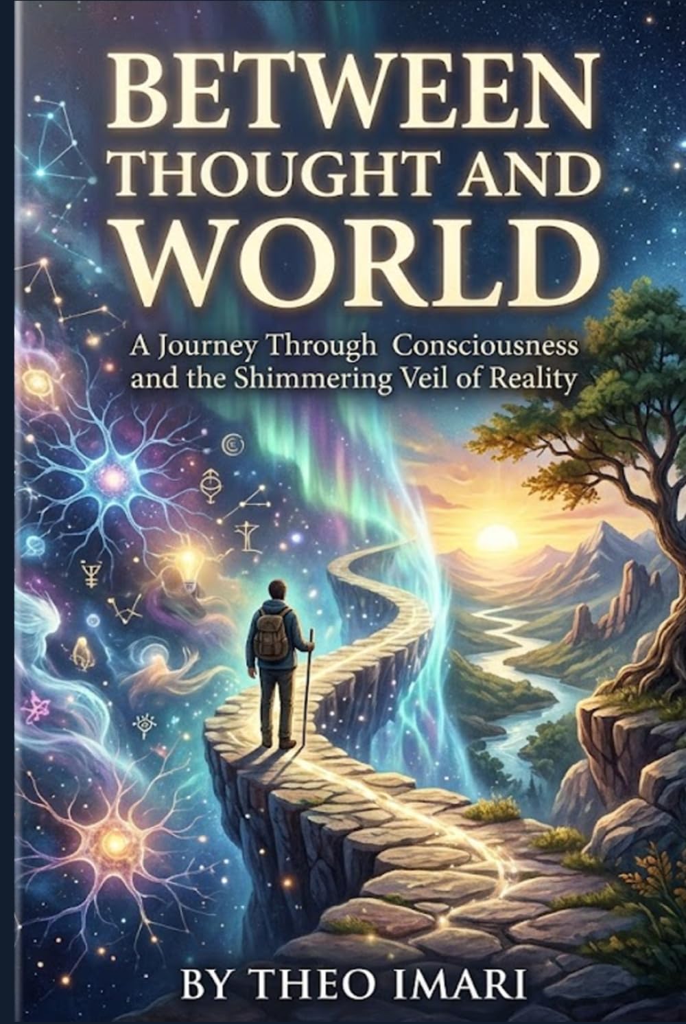 BETWEEN THOUGHT AND WORLD: A Journey Through Consciousness and the Shimmering Veil of Reality