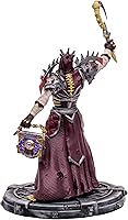 Vista 7 de McFarlane Toys - Figura posada a escala 1:12 de World of Warcraft: Sacerdote/Warlock (Rare)