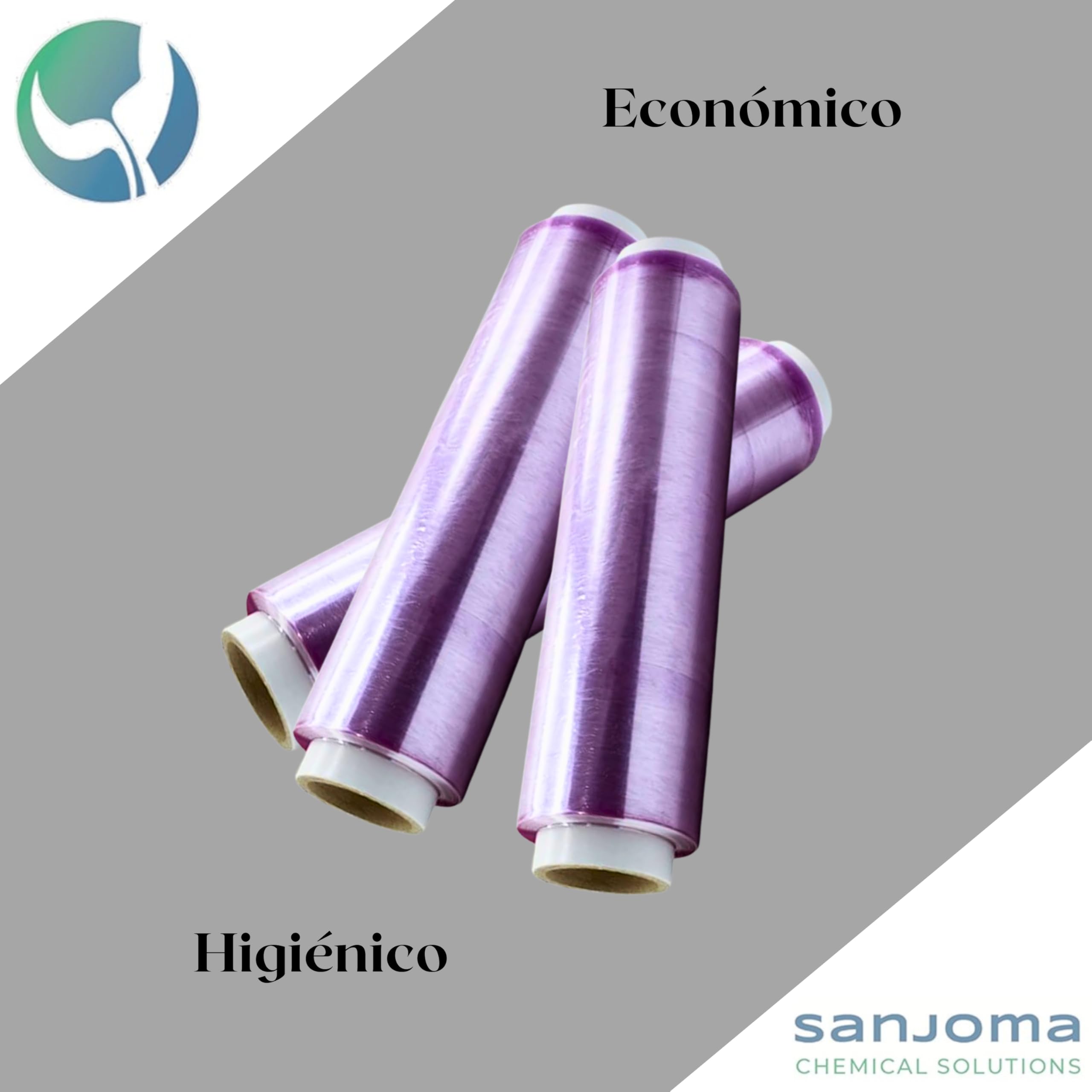 Rollos Film Alimentacion Transparente - Film Transparente para Embalar, Papel Film, Rollo Papel Industrial, Medidas 45cm x 300m, Caja Con 3 Rollos (3, 45cm x 300m)