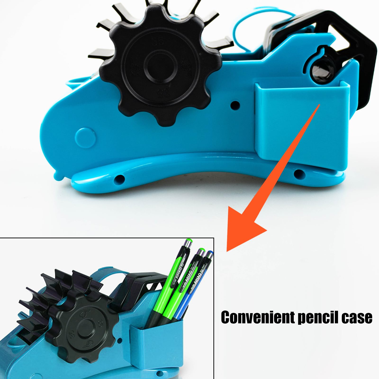 CYSJ Dévidoir Multi-Rouleaux Thermique - Distributeur Adhésif Avec Noyaux 2,5 Cm Et 7,6 Cm