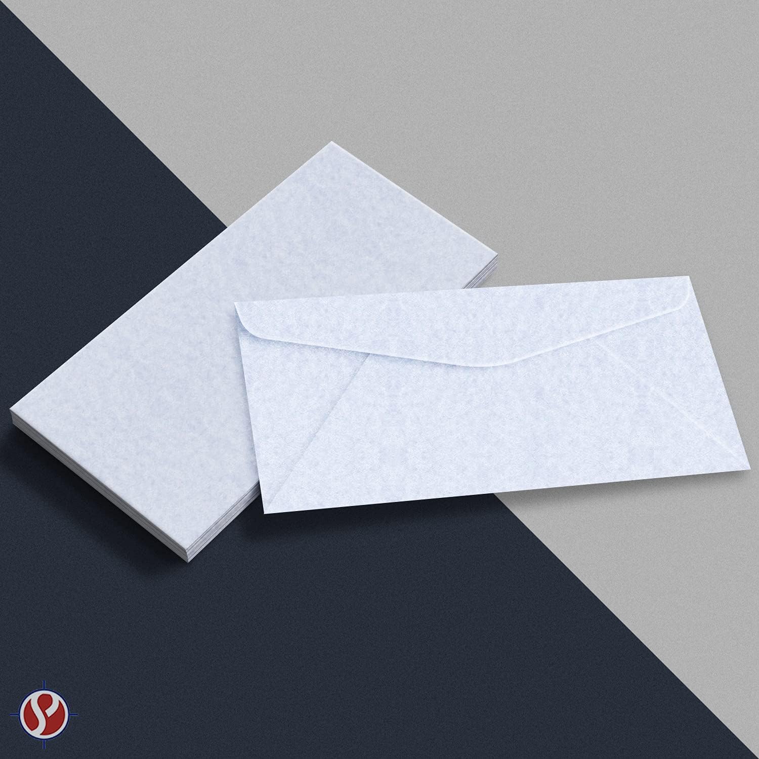 Bluestone #10 Parchment Business Envelopes – Perfect for Invitations, Greetings, Holiday, Office, Invoices, Letters, Mailings | 4 1/8 x 9 1/2 Inches | 50 Per Pack
