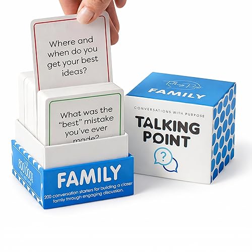 200 Family Conversation Cards - Put Down The Phones &