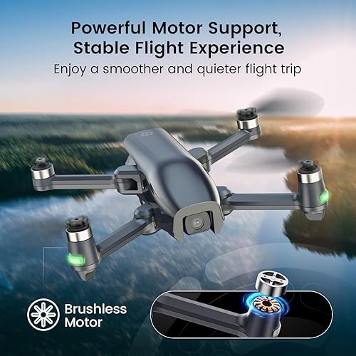 Miniatura 4 de Holy Stone HS360S - Drones GPS con cámara 4K UHD para adultos, RC FPV plegable Quadcopter Drone con 3 baterías, transmisión de 10000 pies, GPS