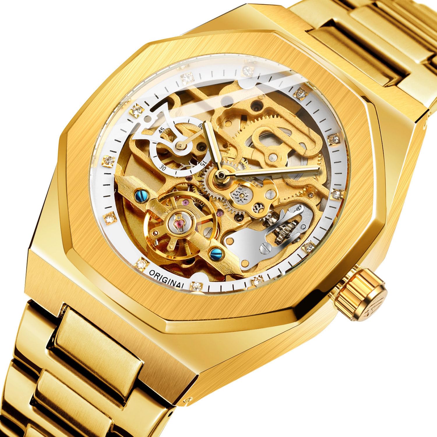 Orologio Meccanico A Carica Manuale, Orologio Automatico Di Lusso Da Uomo