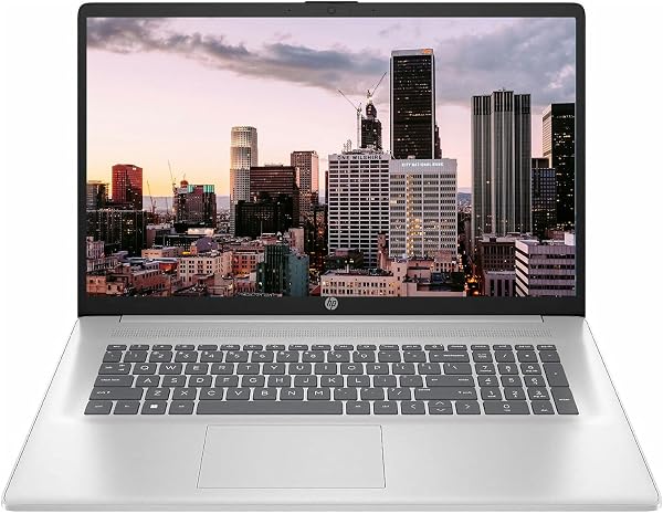 HP Business 17.3 Touchscreen Laptop, 8-Cores Intel Core i3-N305, Webcam, HDMI, Wi-Fi 6, Windows 11 Pro, Silver