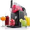 Seeger SuperSlush 2L 7-in-1 Slush Machine for Home 7 Smart Programmes Automatic Cleaning and InstantFreeze 15 min Technology Slushi Ice Cocktails Frappé Milkshakes Black