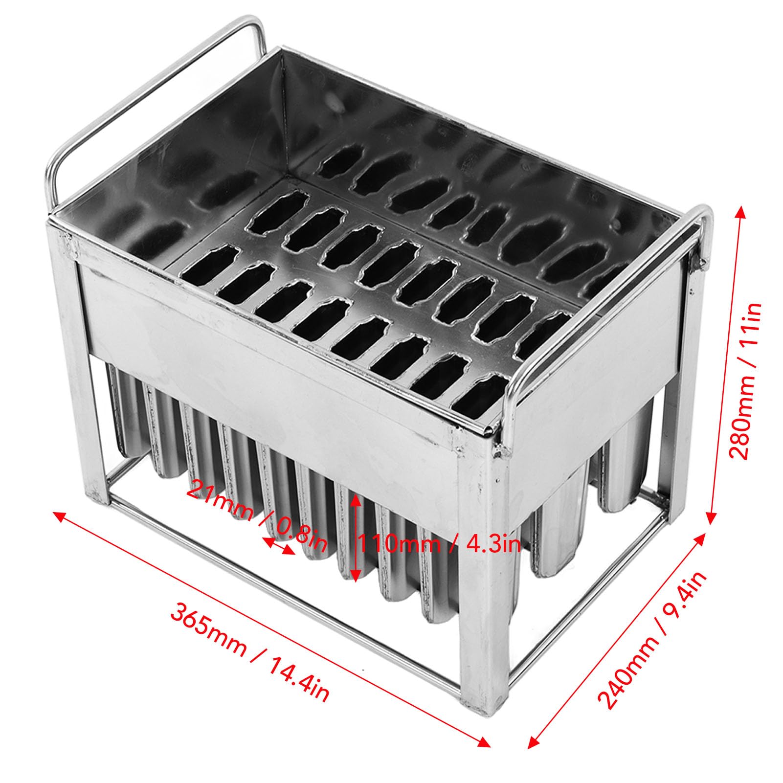 moldes para polos, Molde for paletas de hielo