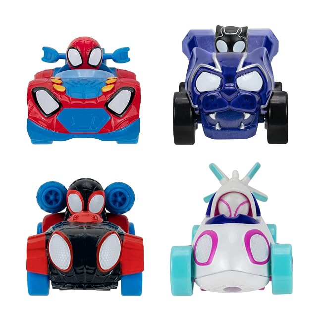 Foto 7 de 7 de Marvel Estilo 1 Vehiculo Spidey, Multicolor, Normal (Jazwares SNF0200)