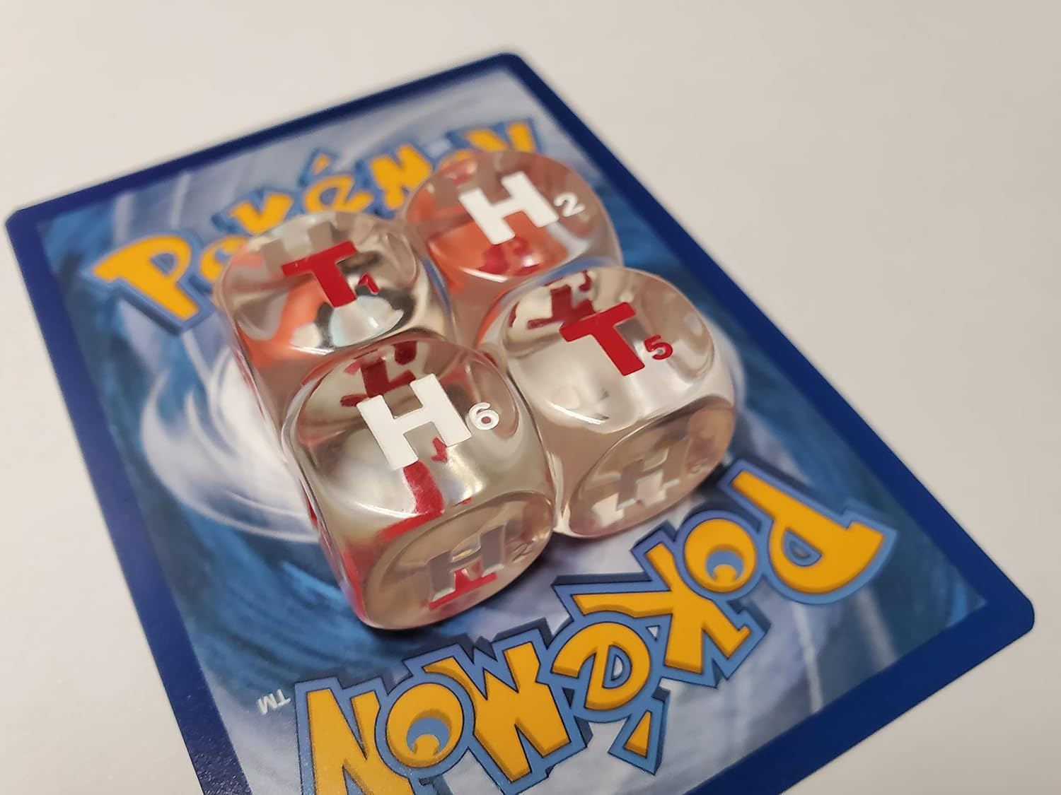 Ultimate Pokemon TCG Dice Set/Damage Counters 10-120, Special Condition Markers & Heads & Tails Dice