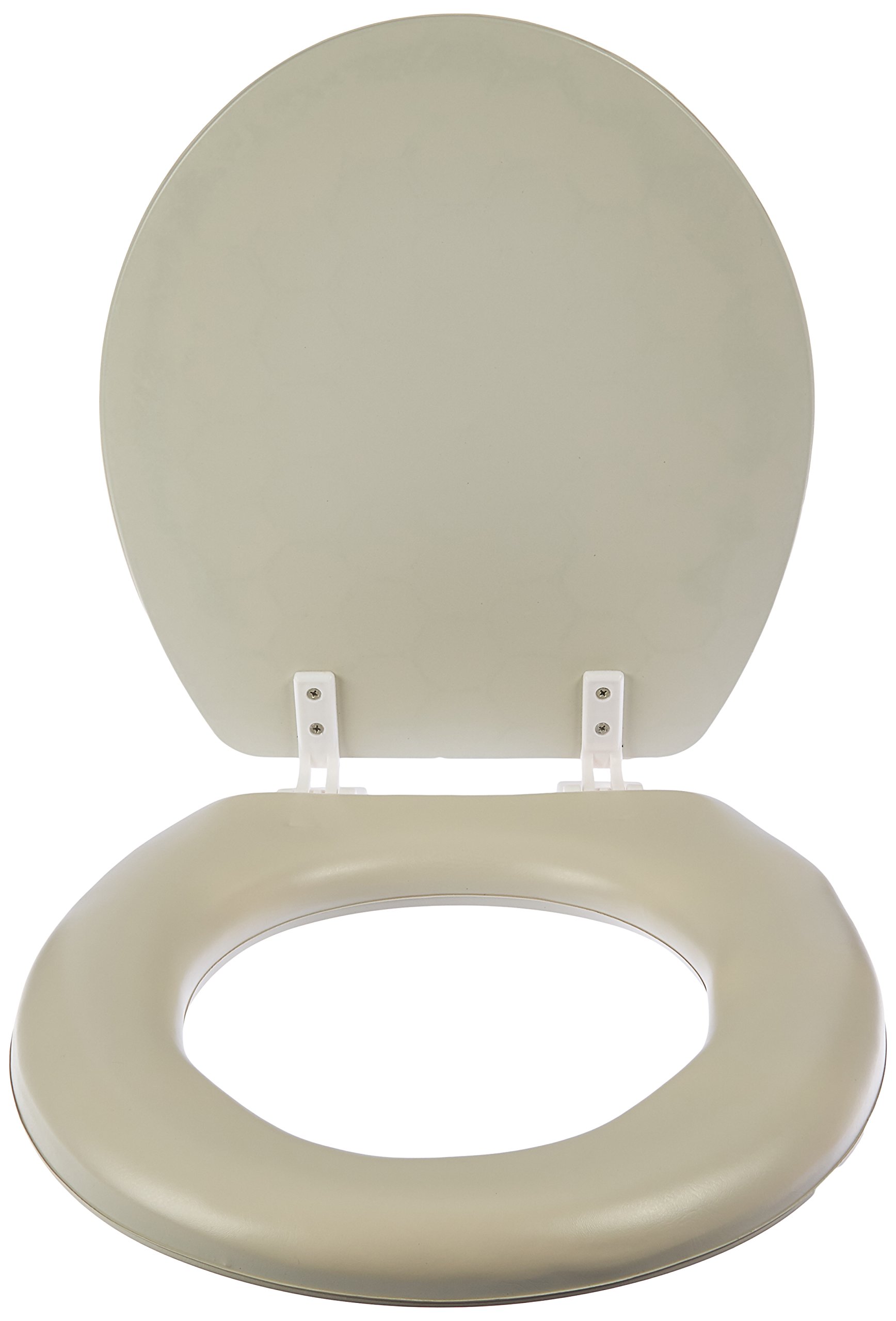 UNIWARE 17 Inch Soft Advanced Pure Color Toilet Seat (Beige)
