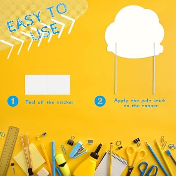 Back to School Cake Toppers Welcome School Large Cake Decorations