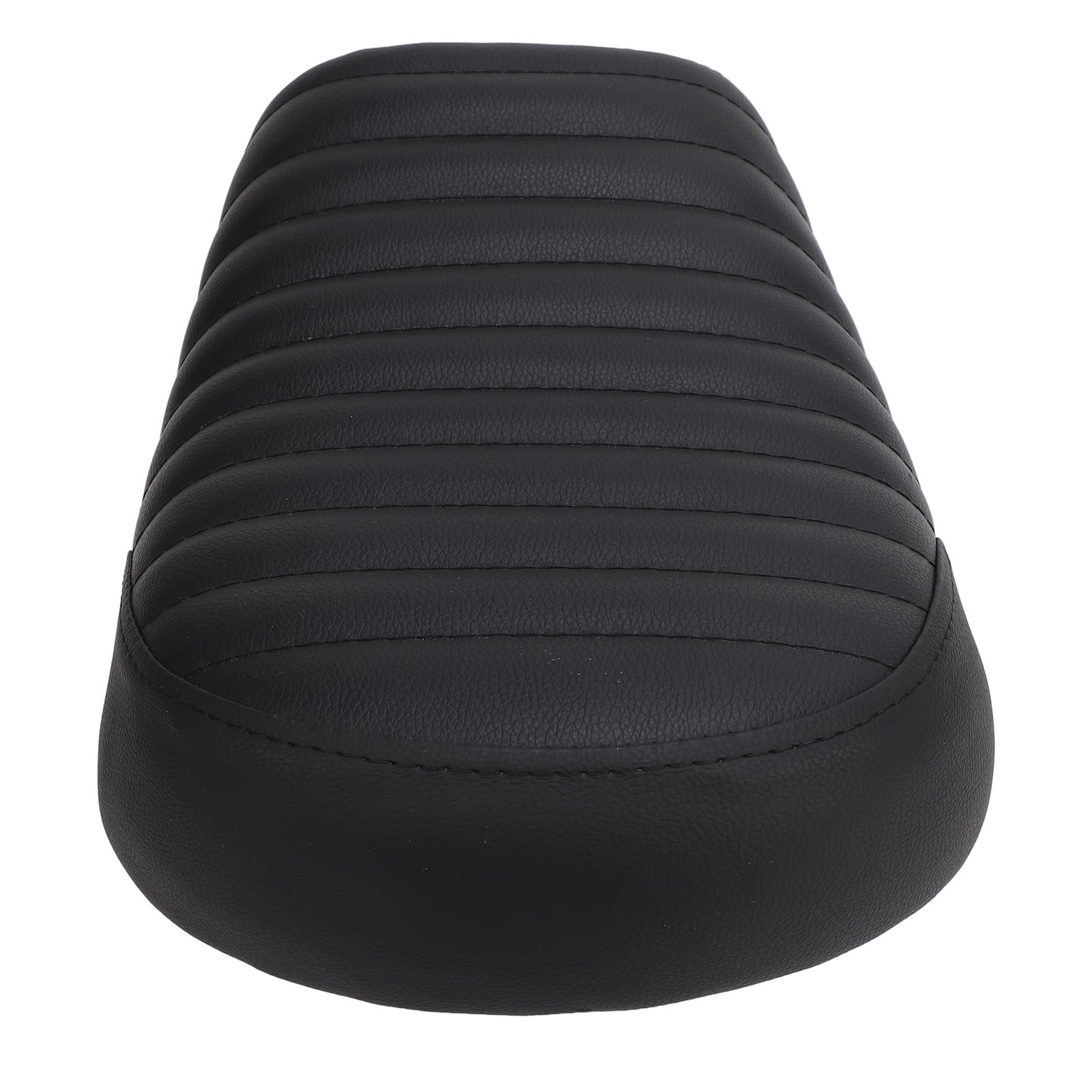 Keenso Asiento de Motocicleta Sillín, Cojín de Cuero Sintético para