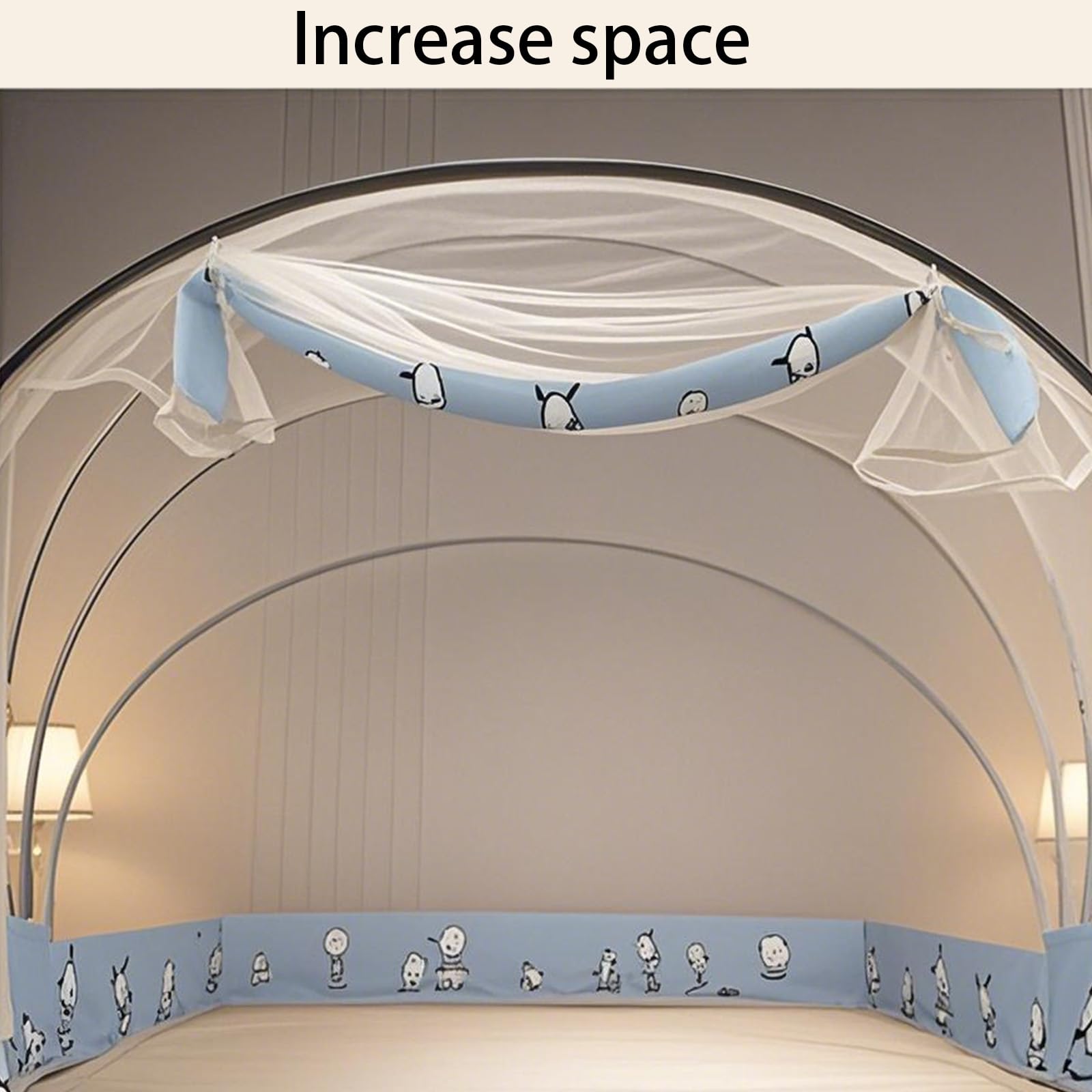 Universal Mosquitera, PortáTil Mosquito Net, Mosquitera, para Cama para Camas Exteriores, Viajar Doble Cama,A,80x190x150cm