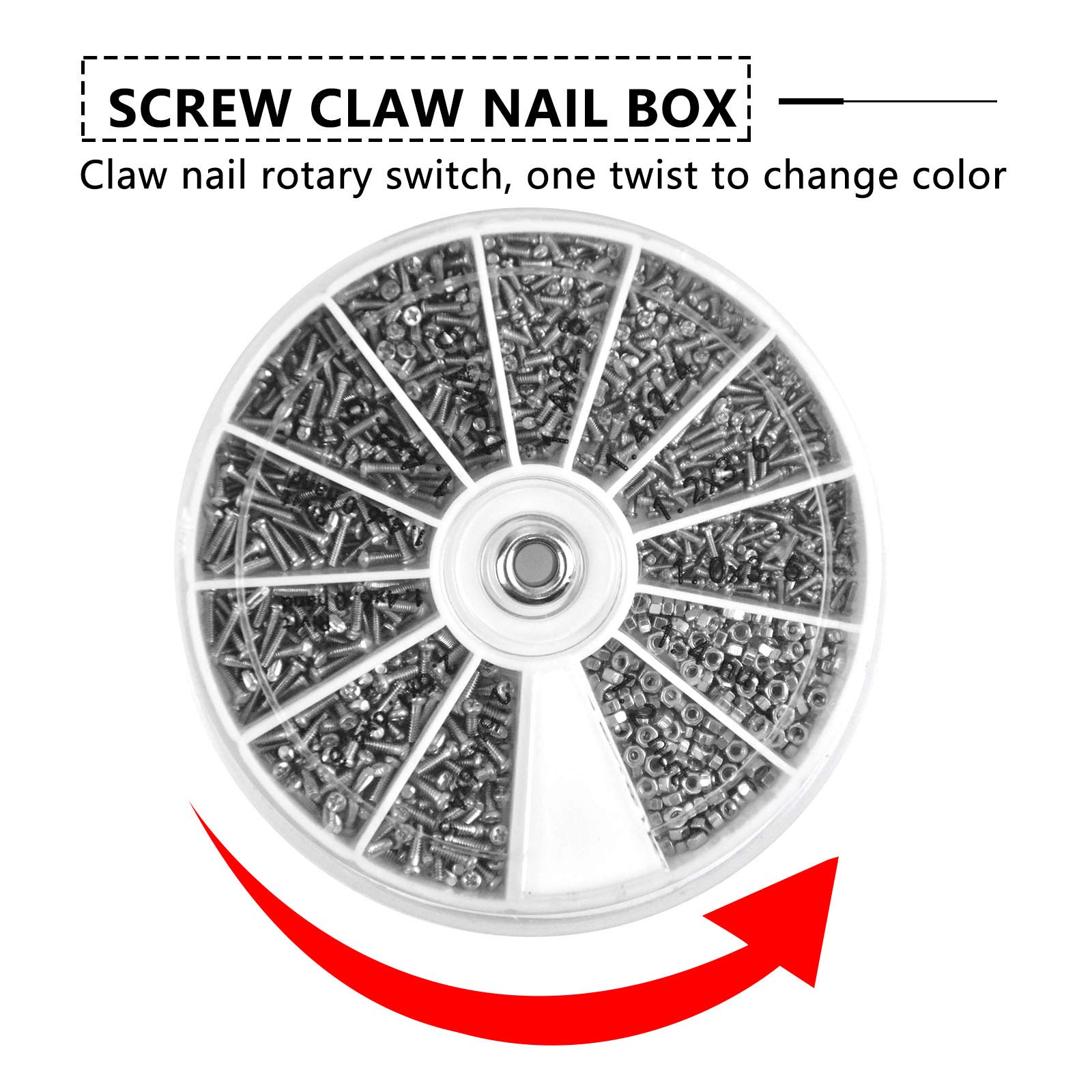 600/1000 Pezzi Piccole Vi Con Cacciave Vi In Acciaio Inossidabile - Foto 9