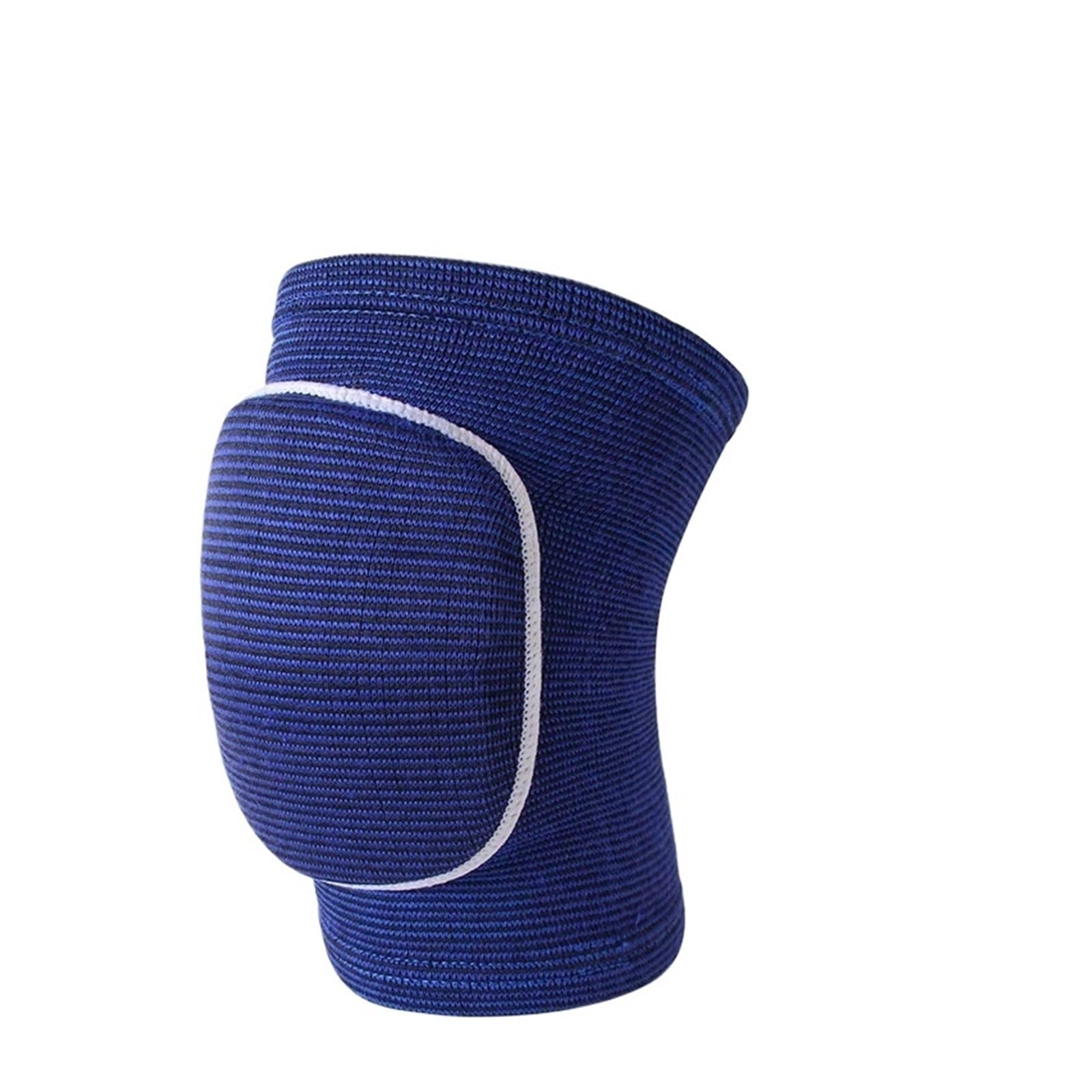 MRKU Genouillères de Sport antidérapantes, 1 pièce, élastiques, à Compression, pour la Danse et l'entraînement, pour Hommes et Femmes.