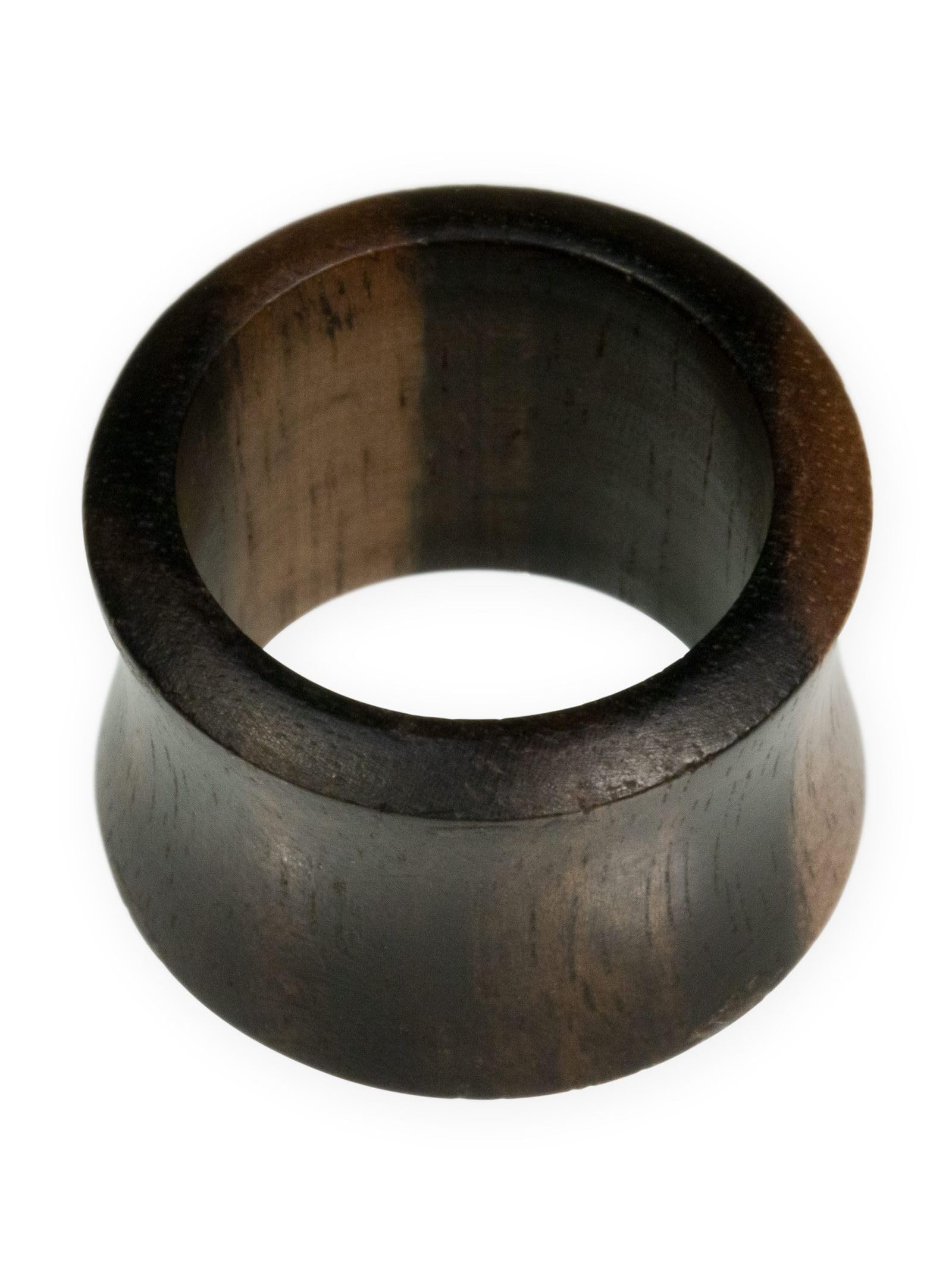 Handgeschnitzter Ohr-Plug Holz Mit Eule - Einzigartiger Schmuck Für Gedehnte Ohrlöcher