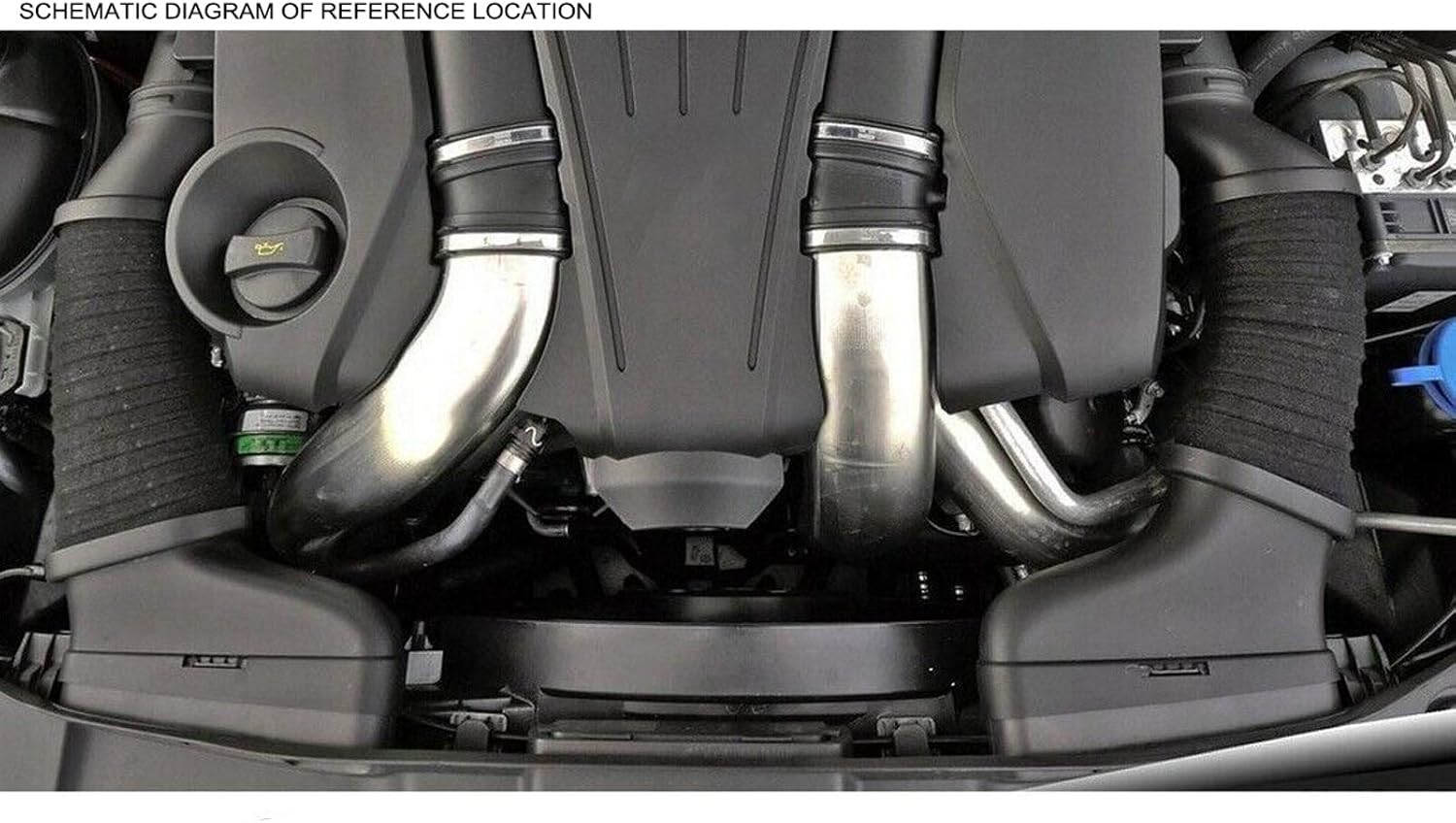 A-Premium Engine Air Intake Duct Compatible with Chrysler 300 2011-2020 Sedan Dodge Challenger 2011-2019 Charger 2011-2020 Sedan