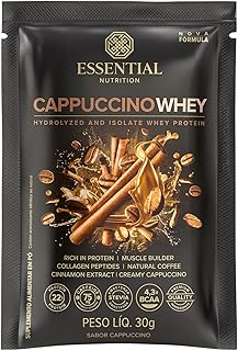 Cappuccino Whey Sachê Essential Nutrition 30g