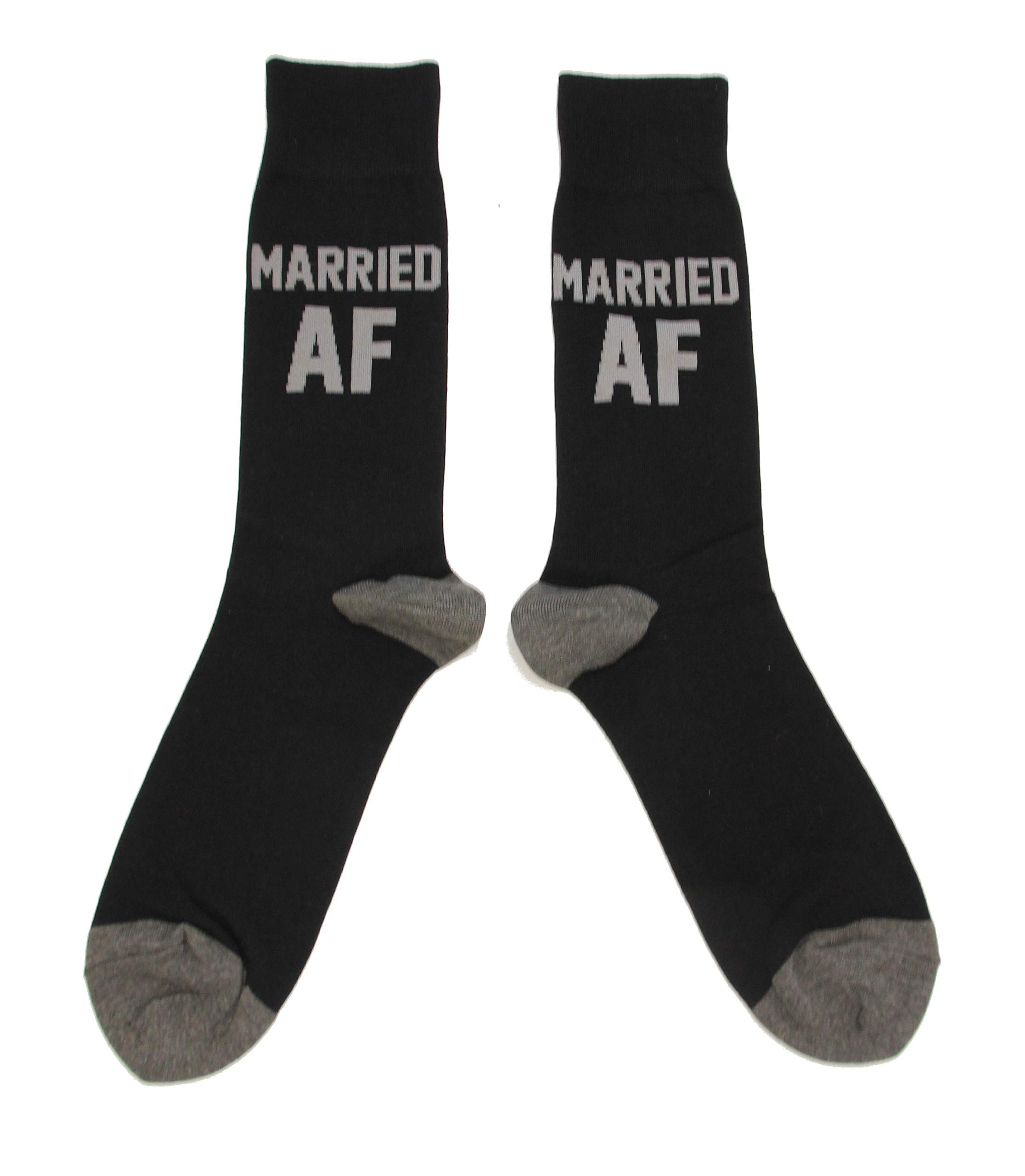 Hot Sox Men's Wedding Bliss Novelty Casual Crew Socks Casual Sock (pack of 1)