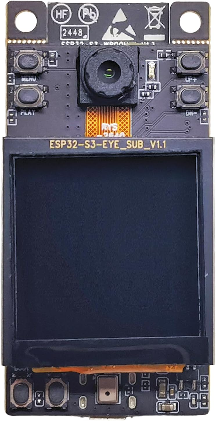 سامهون view of the ESP32-S3-EYE Development Board
