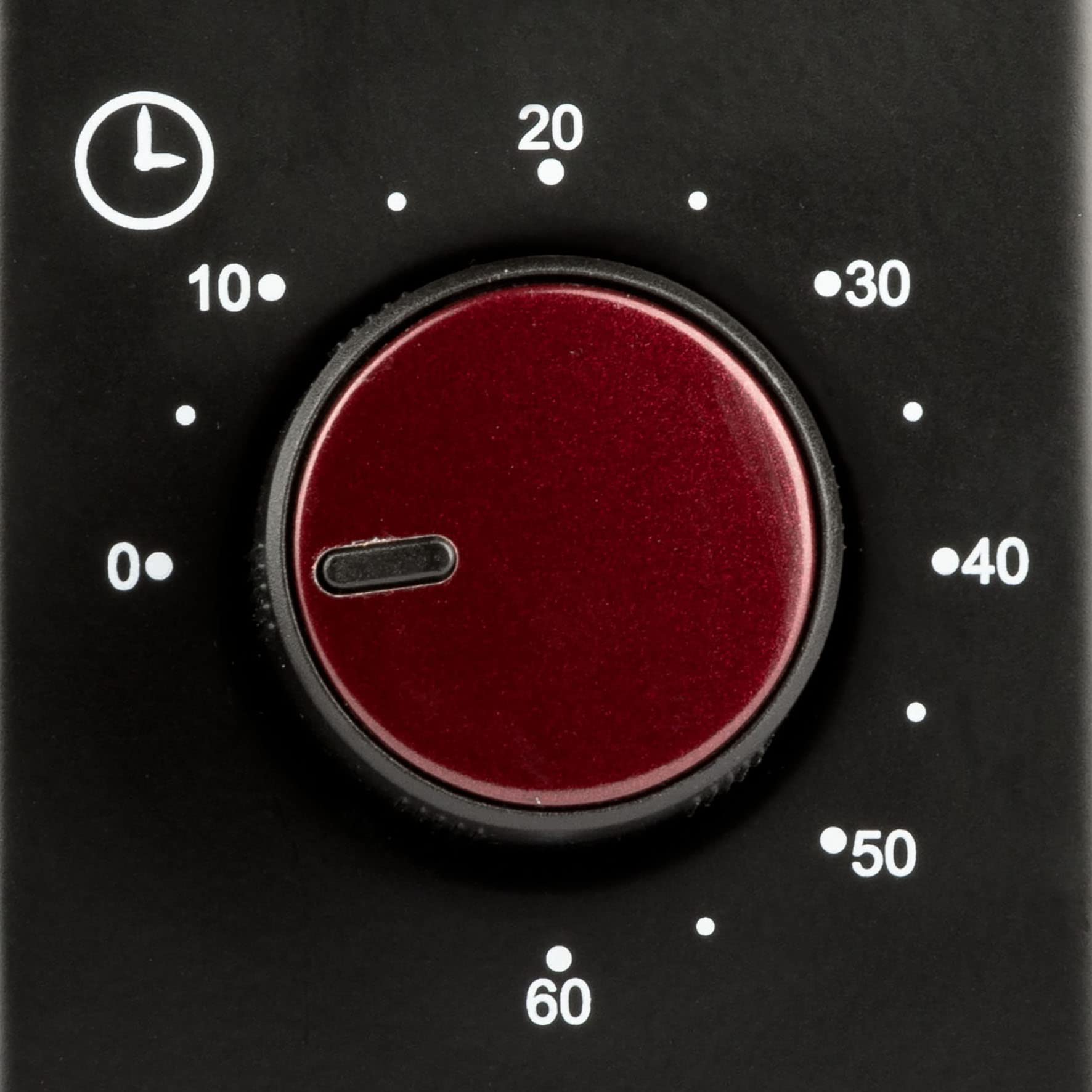 G3 Ferrari Il Moro 10 Fornetto elettrico 10L 800W 60 min Timer 100-230°C Griglia INOX Rosso Nero
