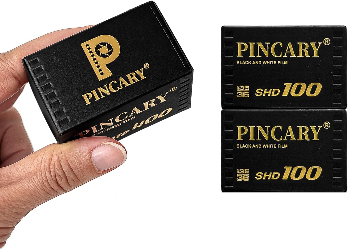 Creative City Workflow — Pincary 35mm Black and White Film for Editorial Workflow, Fine Grain, Scan Friendly Delivery, 35mm Film Camera Control, DX 24x36mm, 36EXP - 3Pack