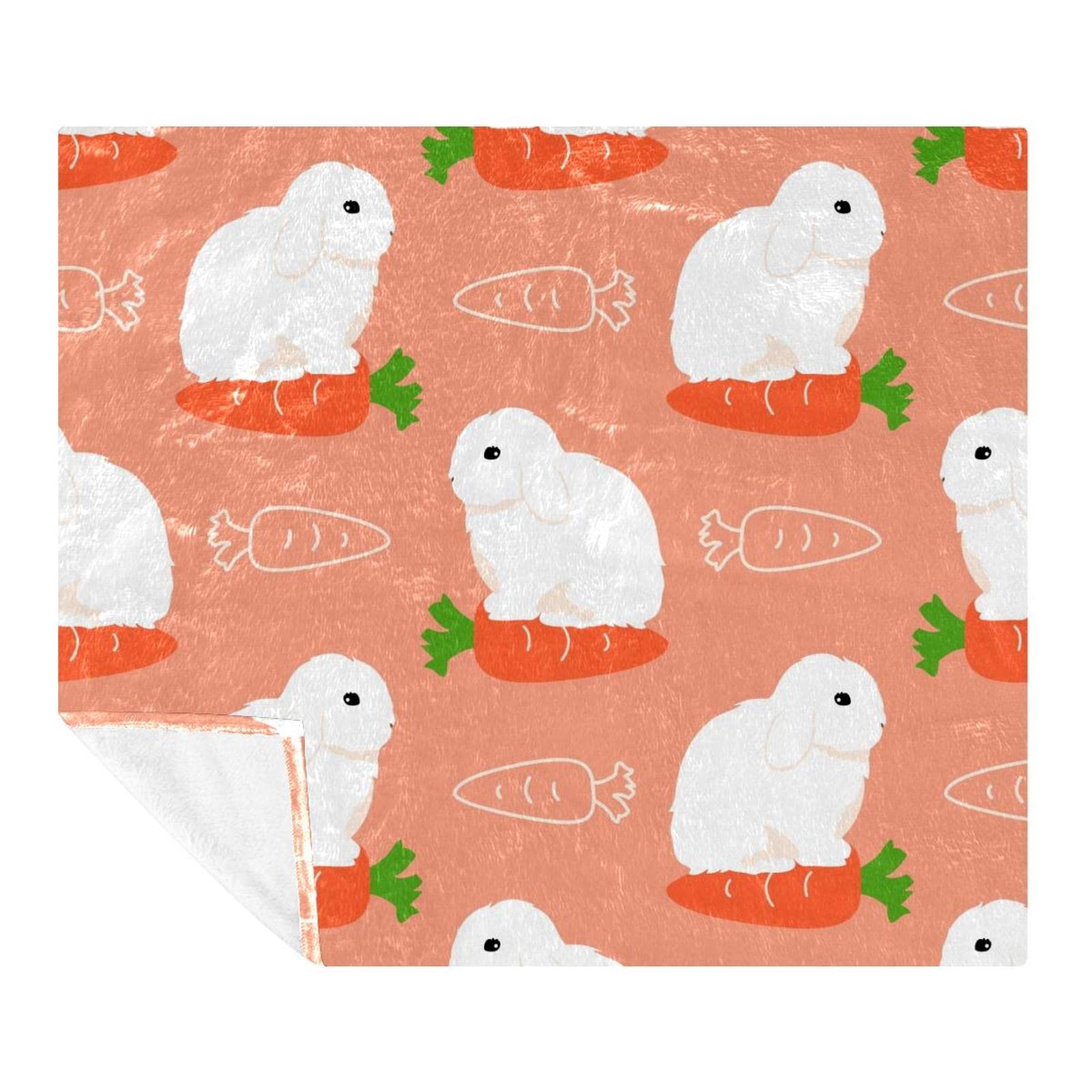 Couverture polaire légère 150x130cm contre le froid sur le canapé ou en voyage