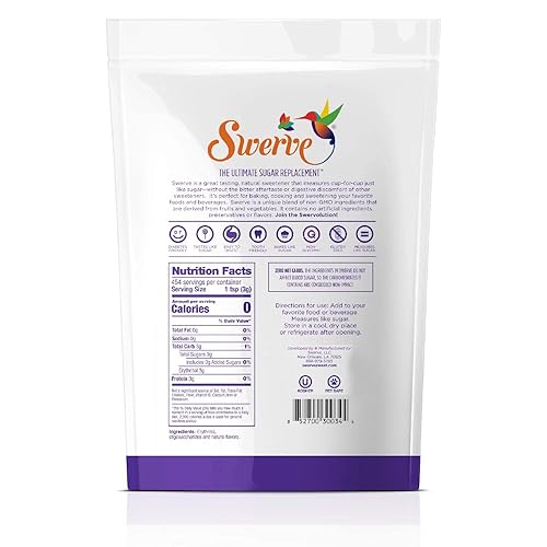 Miniatura 2 de Swerve - Edulcorante para repostería (48 oz) El mejor reemplazo de azúcar