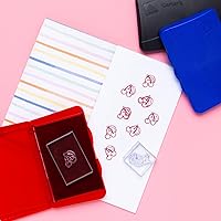Vista 8 de Carter's Felt Red Stamp Pad, 2.75 x 4.27 Inch Ink Pad (21071)