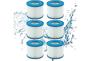 ATXKXE 6-PACK Inflatable SPA Filter Replacement