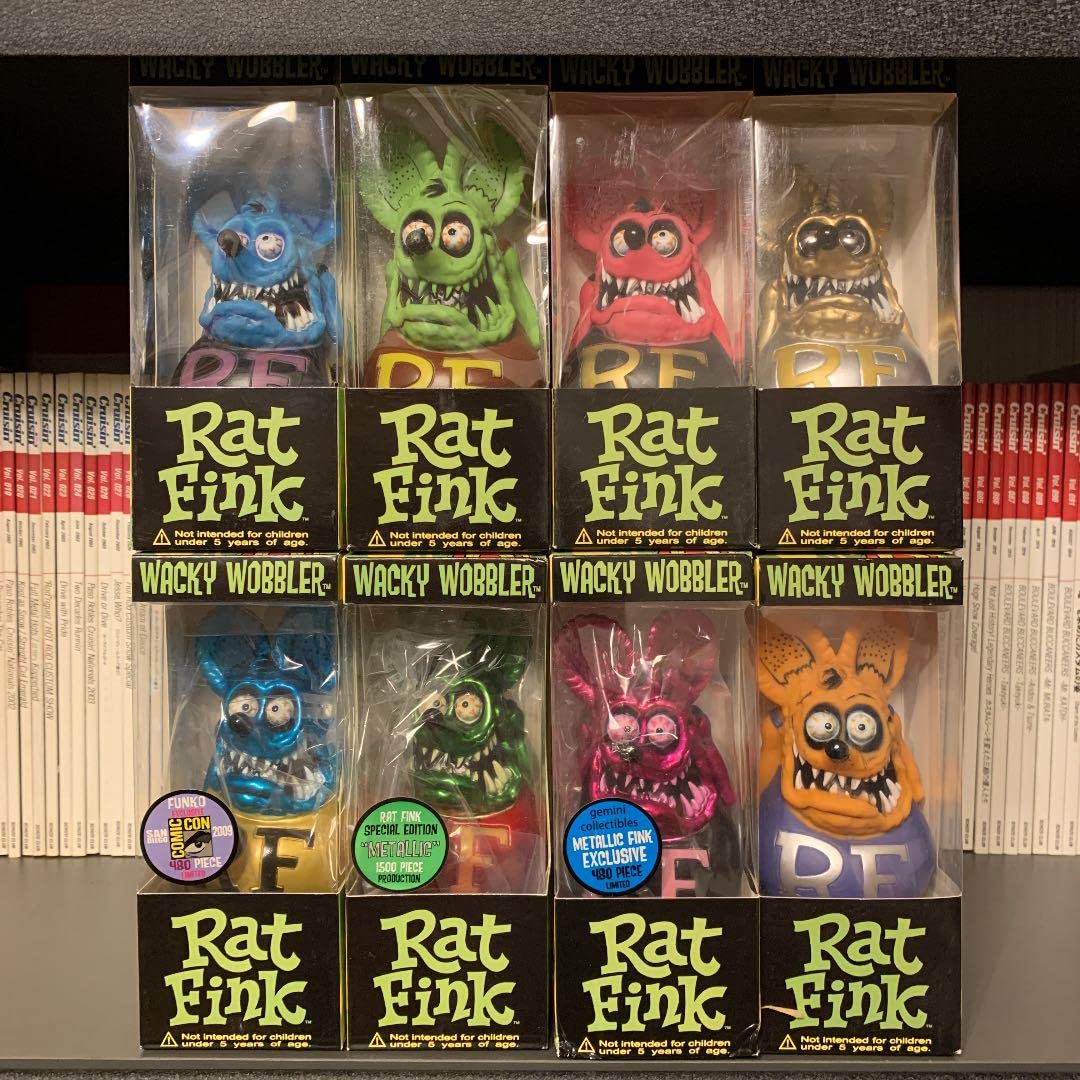 Amazon.co.jp: ラットフィンク フィギュア8体セット : おもちゃ 