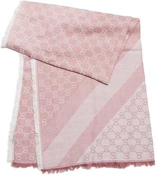 GUCCI 花柄ピンクスカーフ ロング シルク silk ストール GUCCI 花柄ピンクスカーフ ロング シルク silk ストール