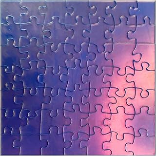 Comprar Puzzle De Jigsaw Clear Impossible-Puzzle Iridiscente Acrílico Transparente Transparente De 49 Piezas | Juego De Duro Sin Repetición Único | Un Regalo De Teaser Cerebral para Ad