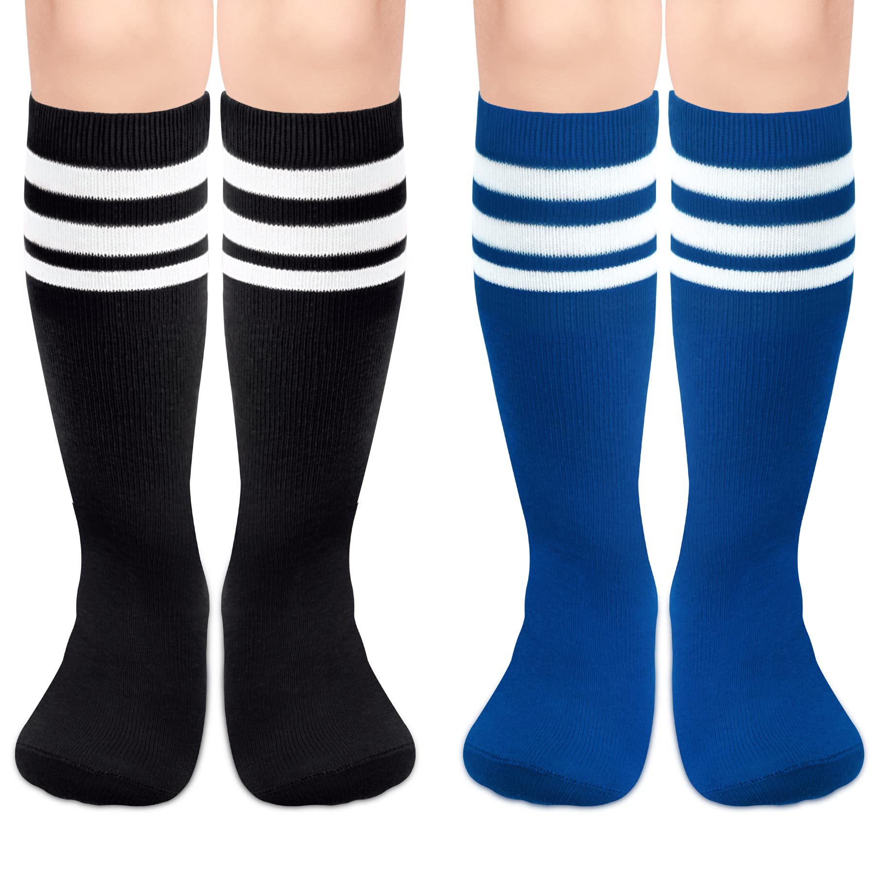 Olreco Toddler Soccer Socks Kids Baseball Socks Youth Softball Sock for Girls Boys Football Sock Boys Athletic Accessories