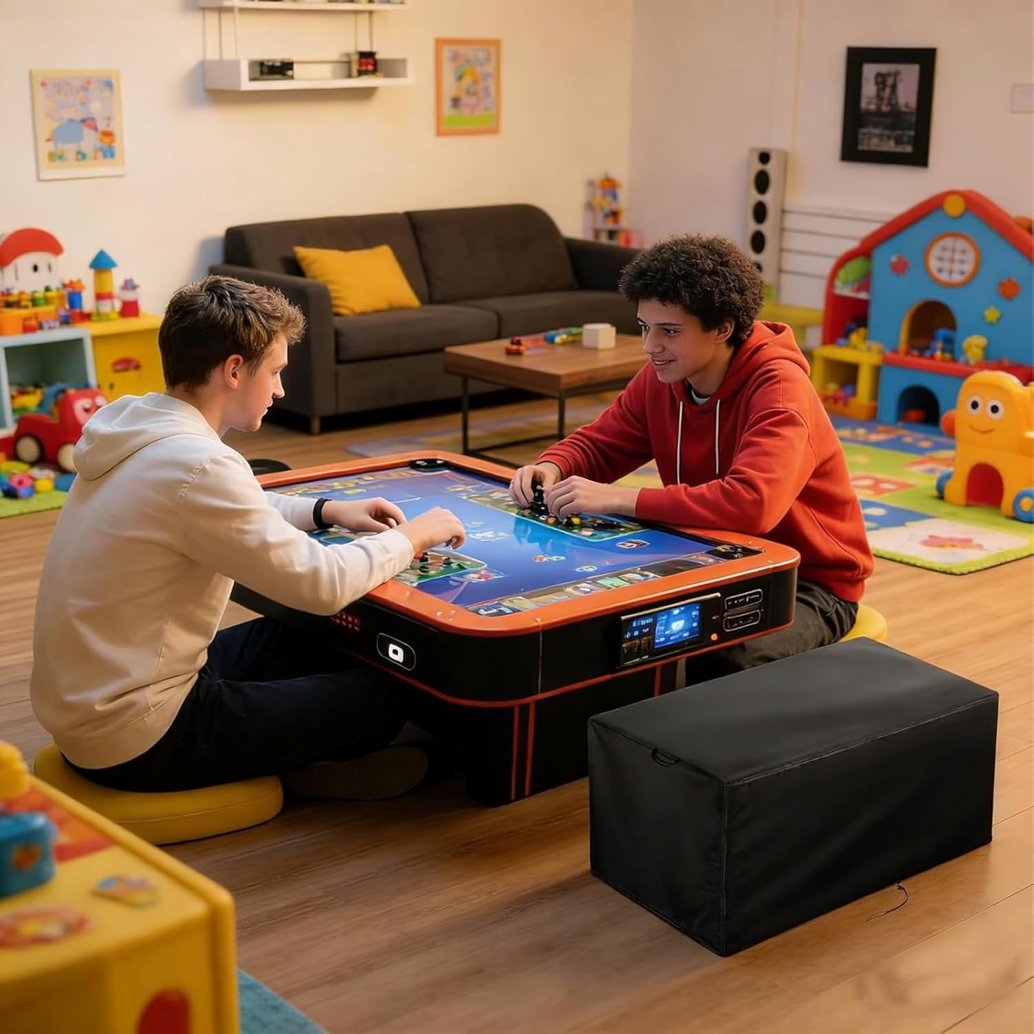 Game Table Cover - Heavy Duty Waterproof & Dustproof Cover for 32" Arcade & Board Game Tables | Adults & Family Game Night