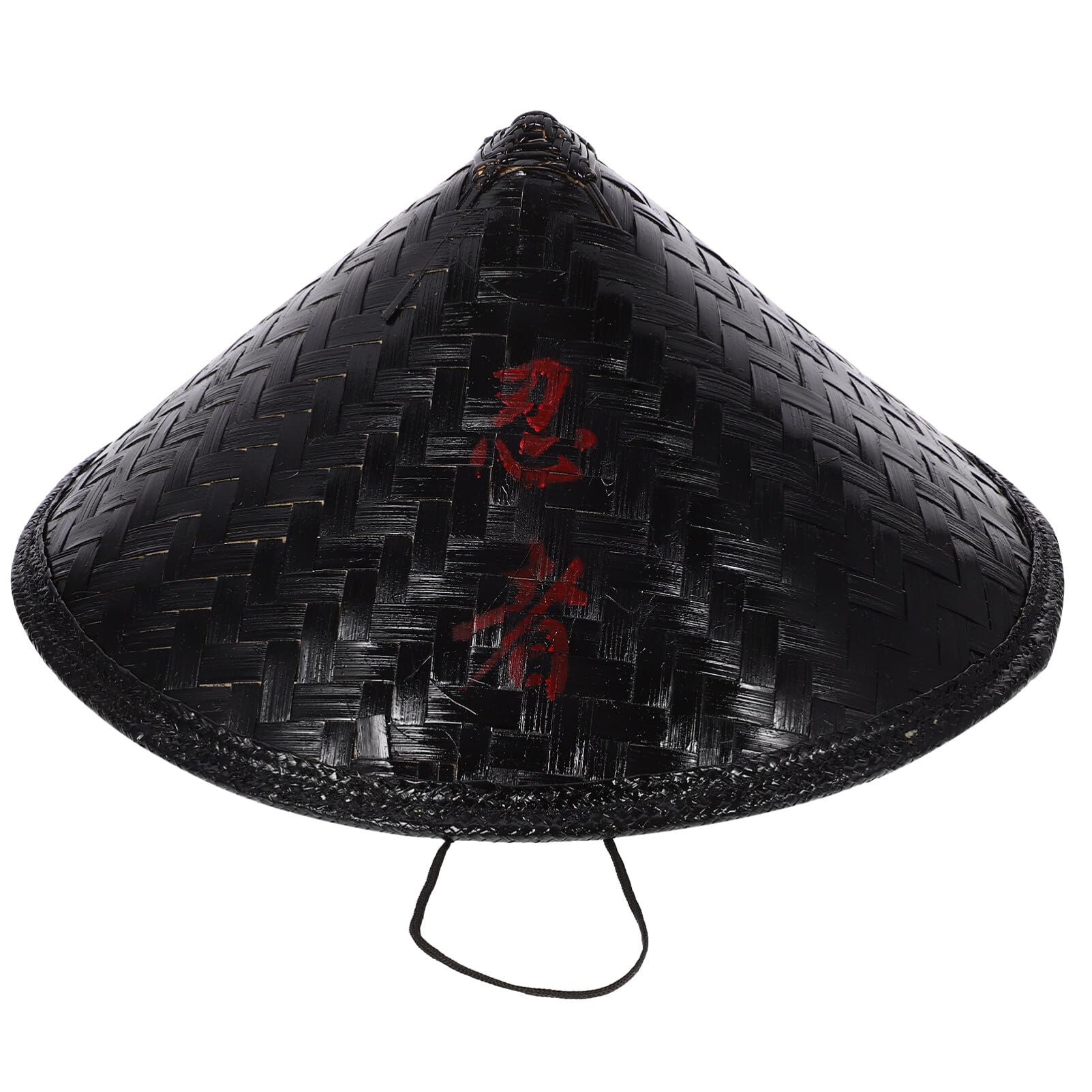 Ubervia Black Bamboo Samurai Hat