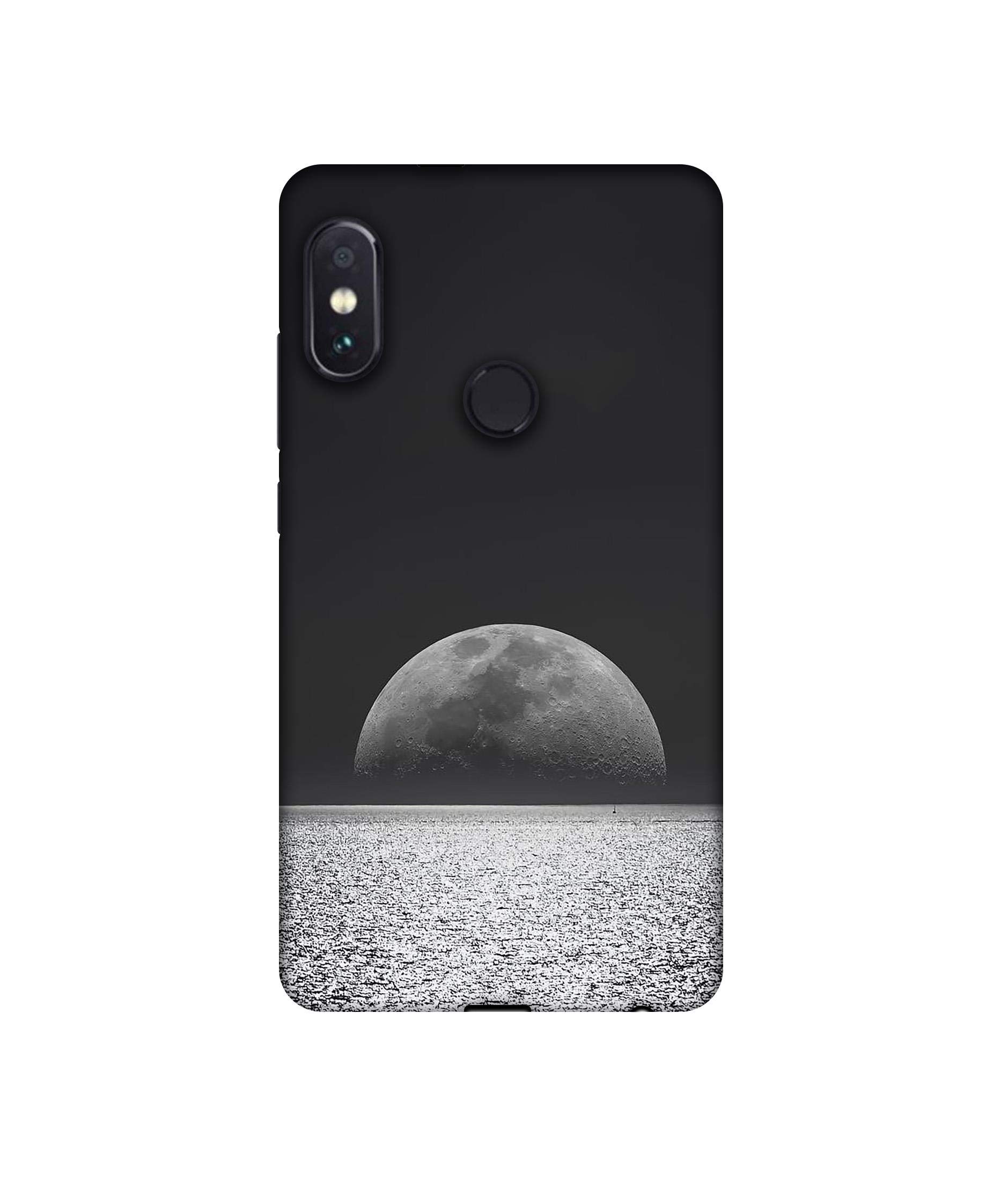 Amazon Brand - Solimo Designer Half Moon View 3D Printed Hard Back Case Mobile Cover for Xiaomi Redmi Note 5 Pro (B07QL91W1X) Amazon Price History, Amazon Price Tracker