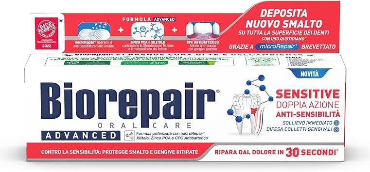 معجون الأسنان المتقدم للحساسية عن طريق الفم مع microRepair 75ml 2.5fl.oz