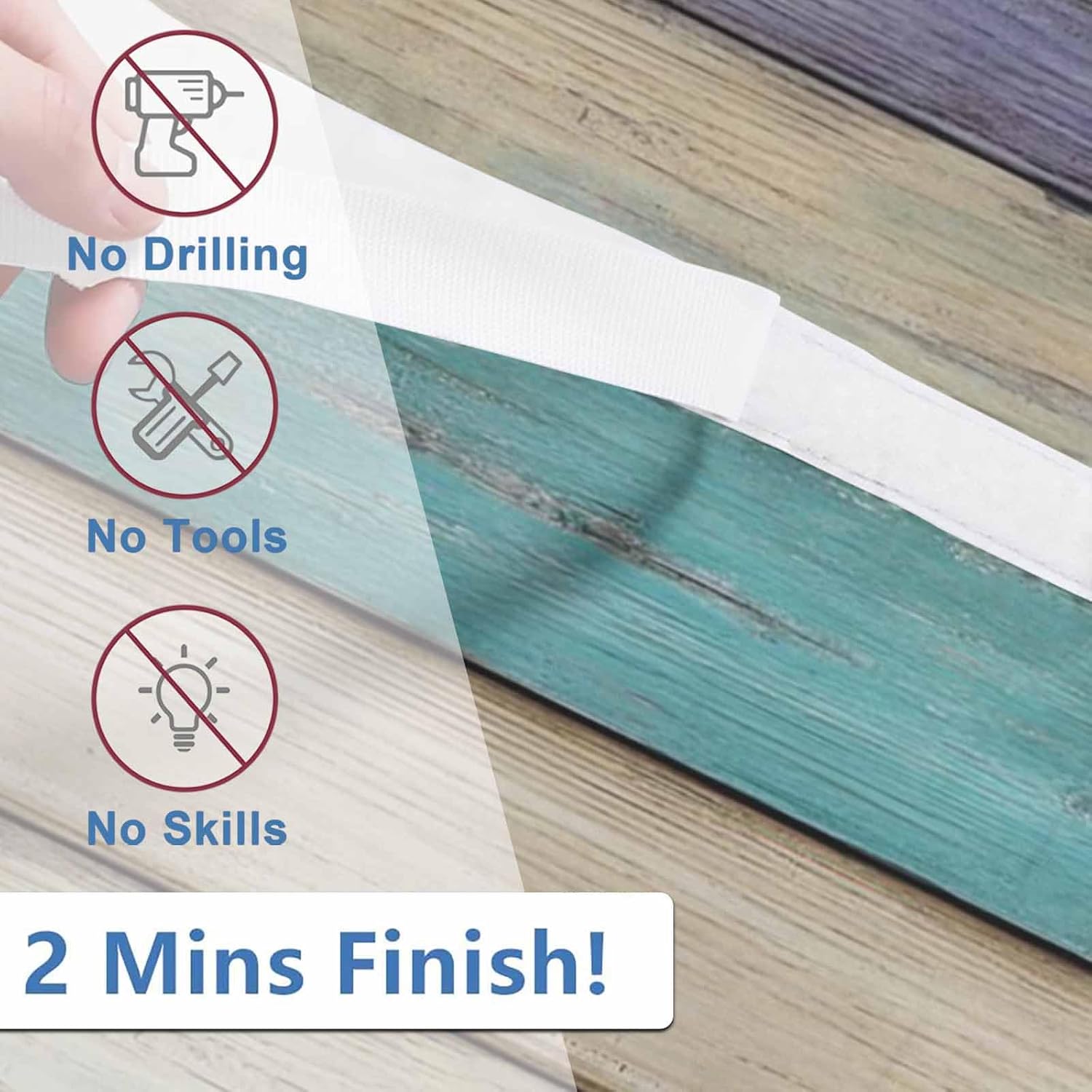 BEMIGO Rustic Wood Farm Door Window Curtains, Privacy Thermal Insulated Tie Up Shades, Country Small Window Curtains 26 x 42 inch