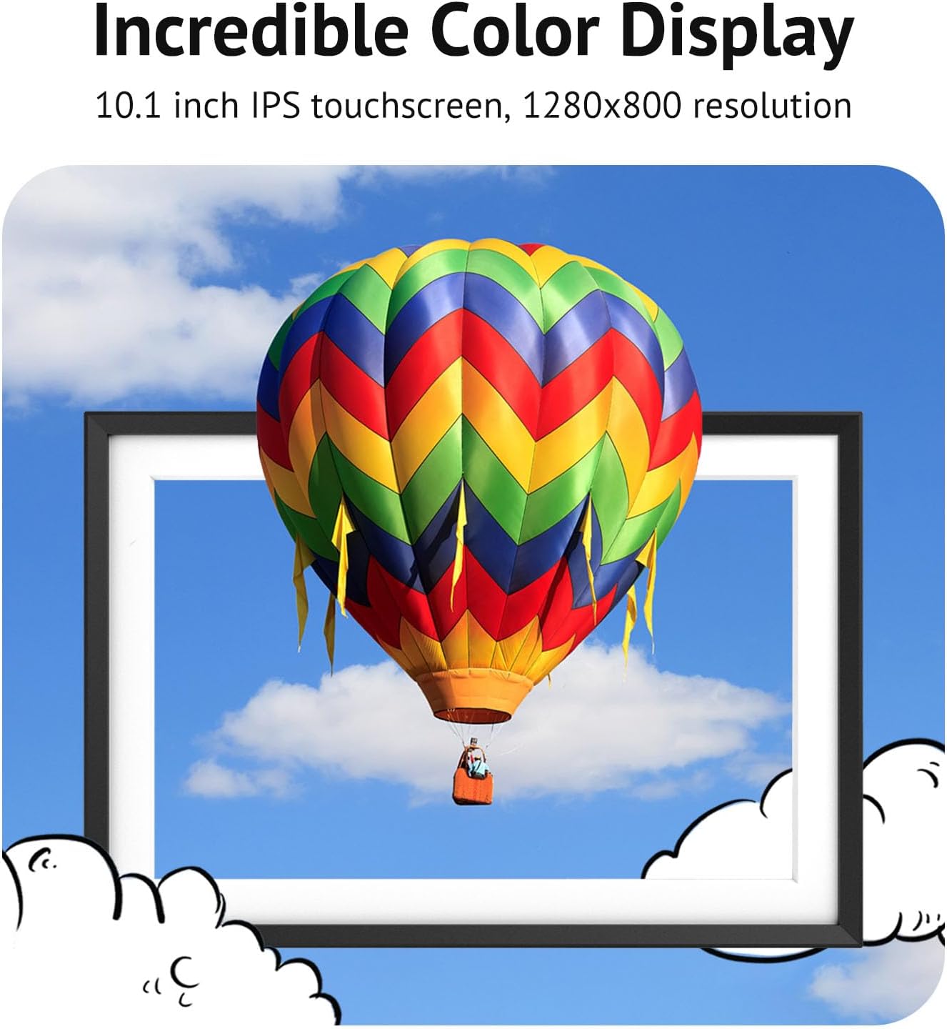 Euphro Digital Picture Frame Incredible Color Display