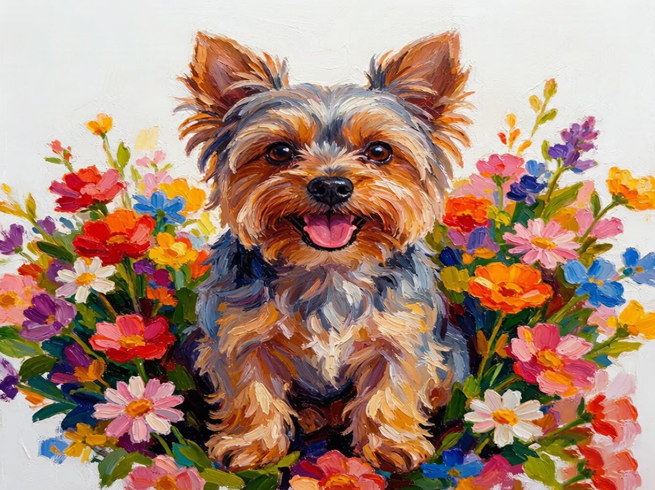 Diamond Art Perro Diamond Painting 100x70cm 6-531SJ