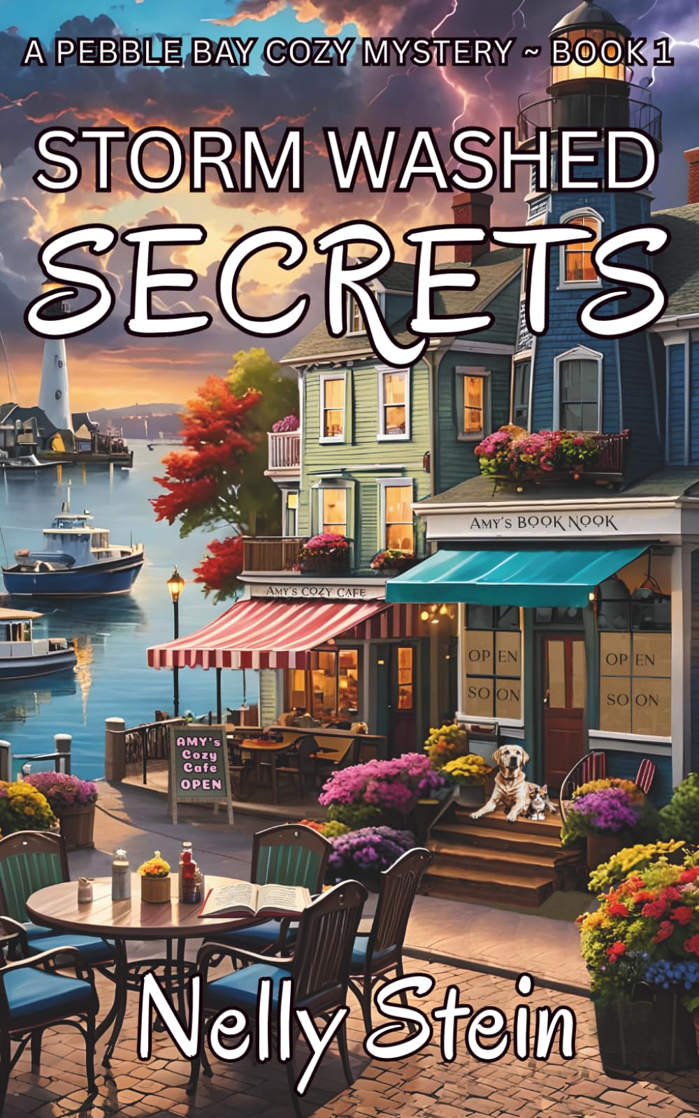 Storm Washed Secrets: A gripping fast paced small town murder mystery with unexpected twists and turns (A Pebble Bay Cozy Mystery Collection)