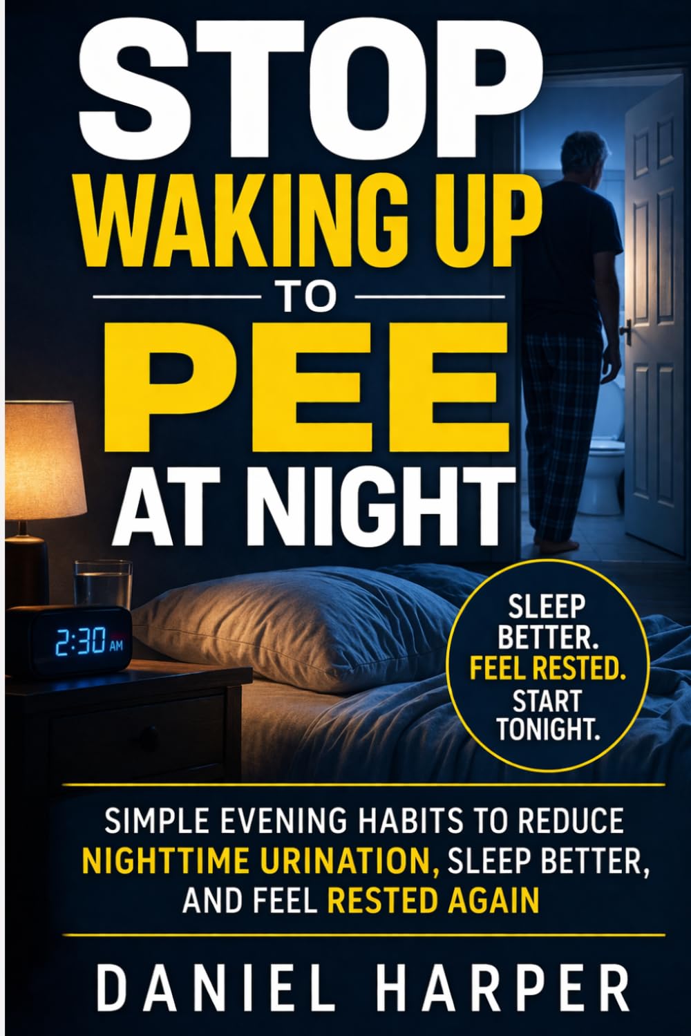 Stop Waking Up to Pee at Night: Simple Evening Habits to Reduce Nighttime Urination, Sleep Better, and Feel Rested Again