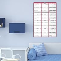 Vista 2 de Calendario anual de pared 2024, calendario de pared anual 2024, calendario de pared 2024 con fecha juliana, de enero de 2024 a diciembre de 2024