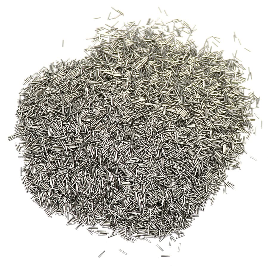 Broches de polissage magnétiques en acier inoxydable de 500 g - Pour polir les bijoux - Aiguilles de polissage rotatives (diamètre : 1 mm x 10 mm)