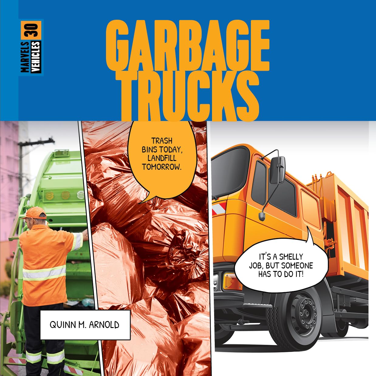 Garbage Trucks (Marvels)      Library Binding – January 1, 2025