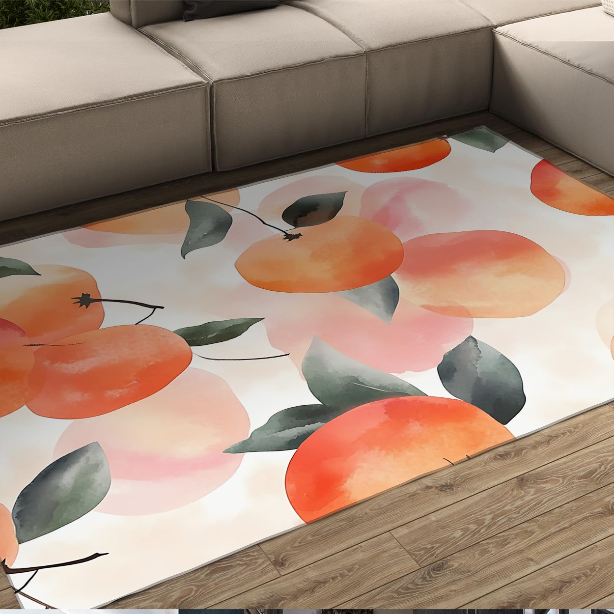 Tapis peinture esthétique chinoise encre haut de gamme kaki